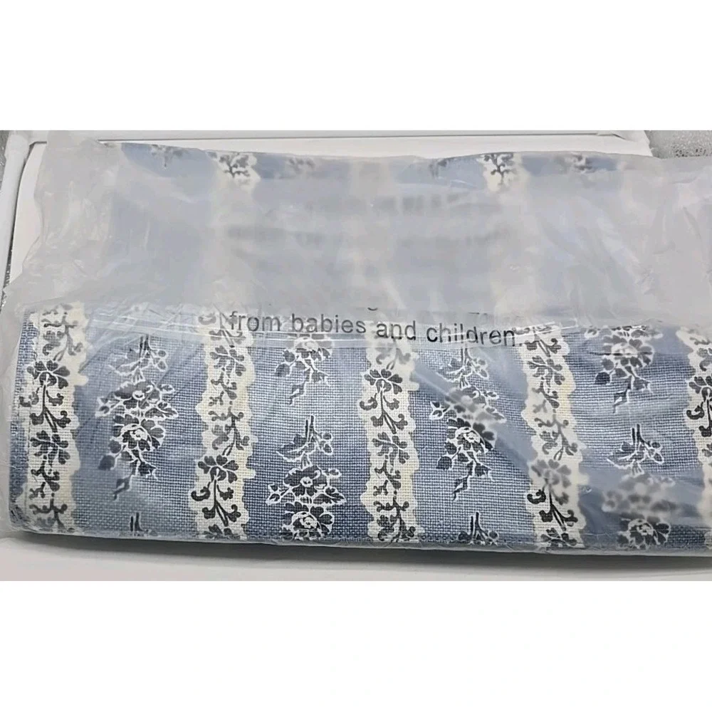 Spartina 449 Market Tote Peeples Song NWT Beachy Boho‎ Blue Floral